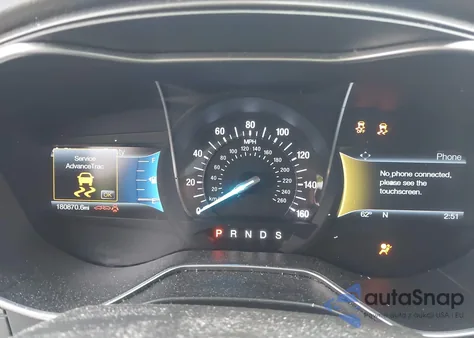 2016 Ford Fusion Titanium z USA, uszkodzony, nr VIN 3FA6P0K96GR103571